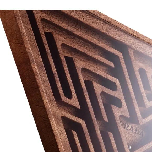 Prada Year of Dragon Wooden Maze Game with Scrolls NIB - Picture 10 of 11